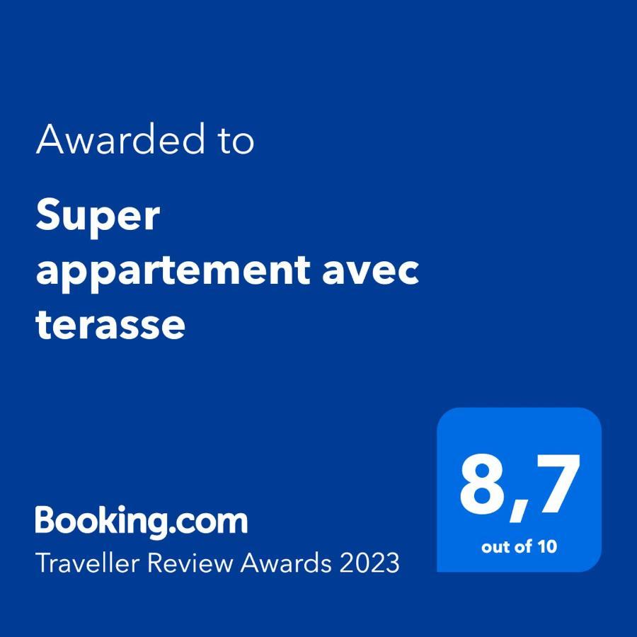 Super Appartement Avec Terasse Bischheim Kültér fotó